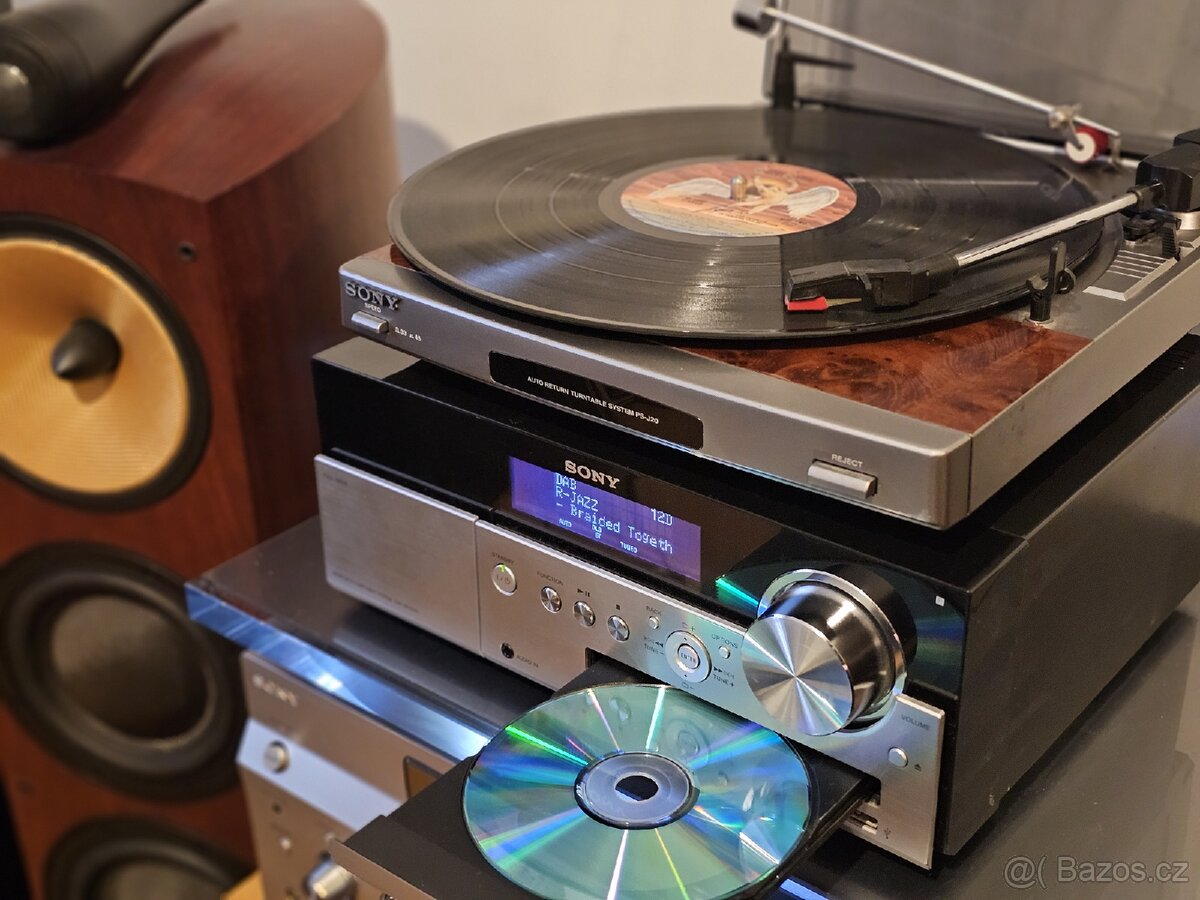Hifi Sony gramofon, DAB, CD, iPhone - 2