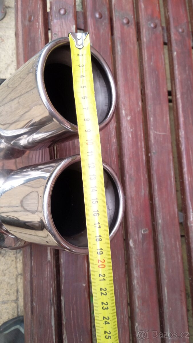Výfuk tuning nerez - 2