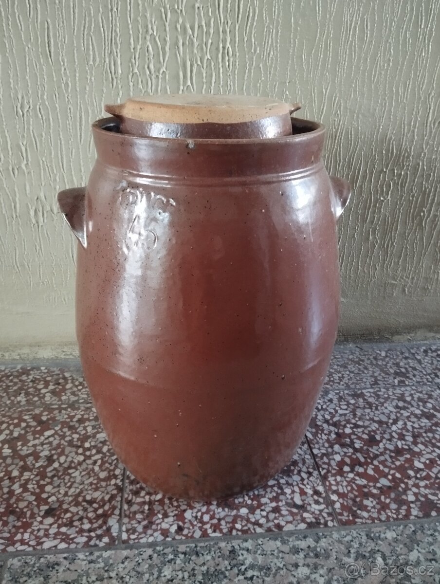 Zelák, hrnec na zelí - 2