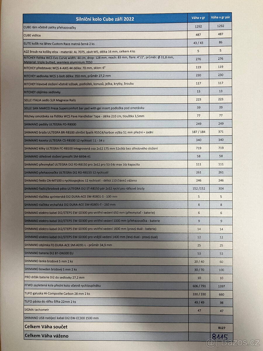 Cube Agree velikost 56 cm, Carbon, Shimano Ultegra DI2 12 sp - 2
