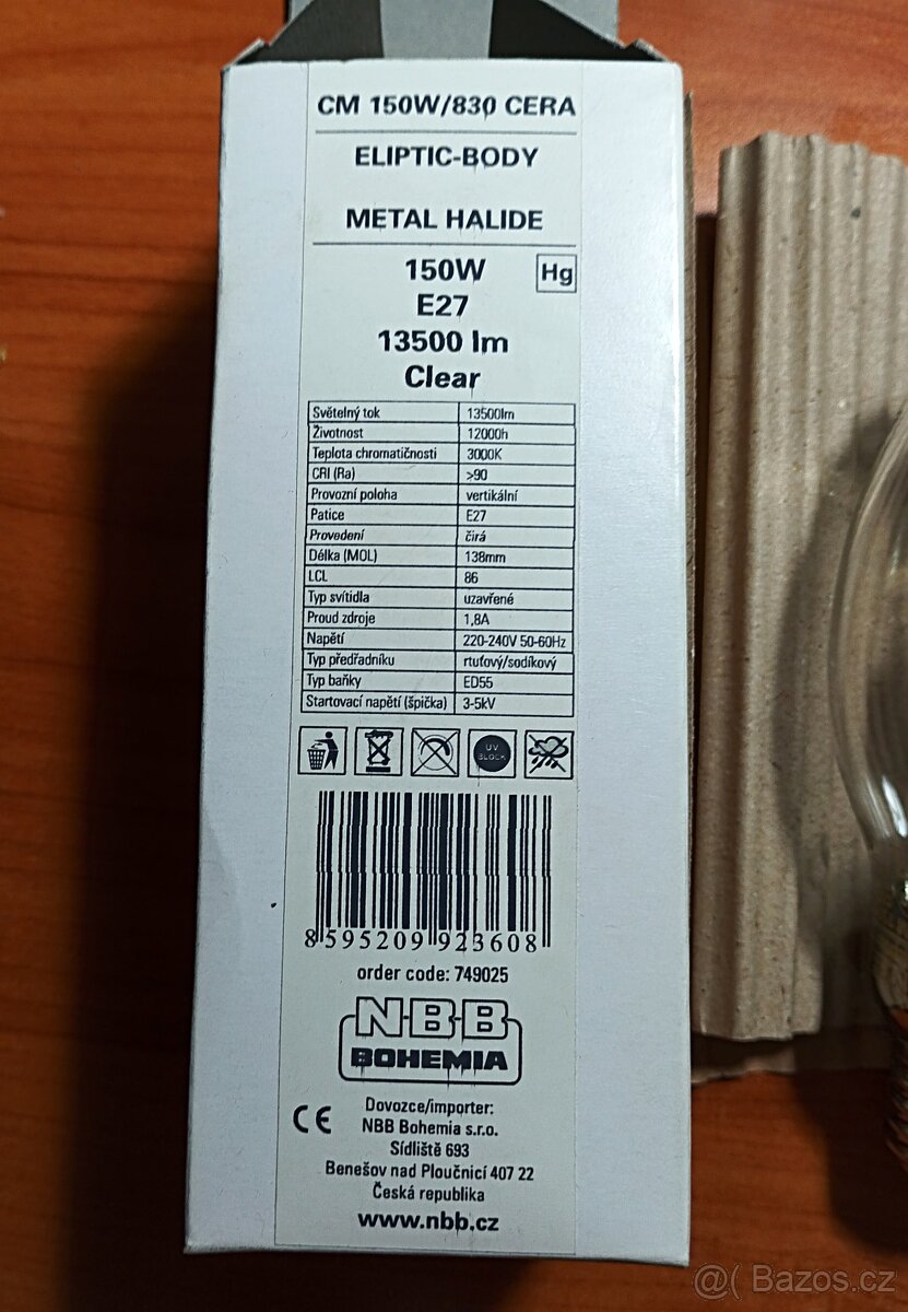 Výbojka 150W E27 - 2