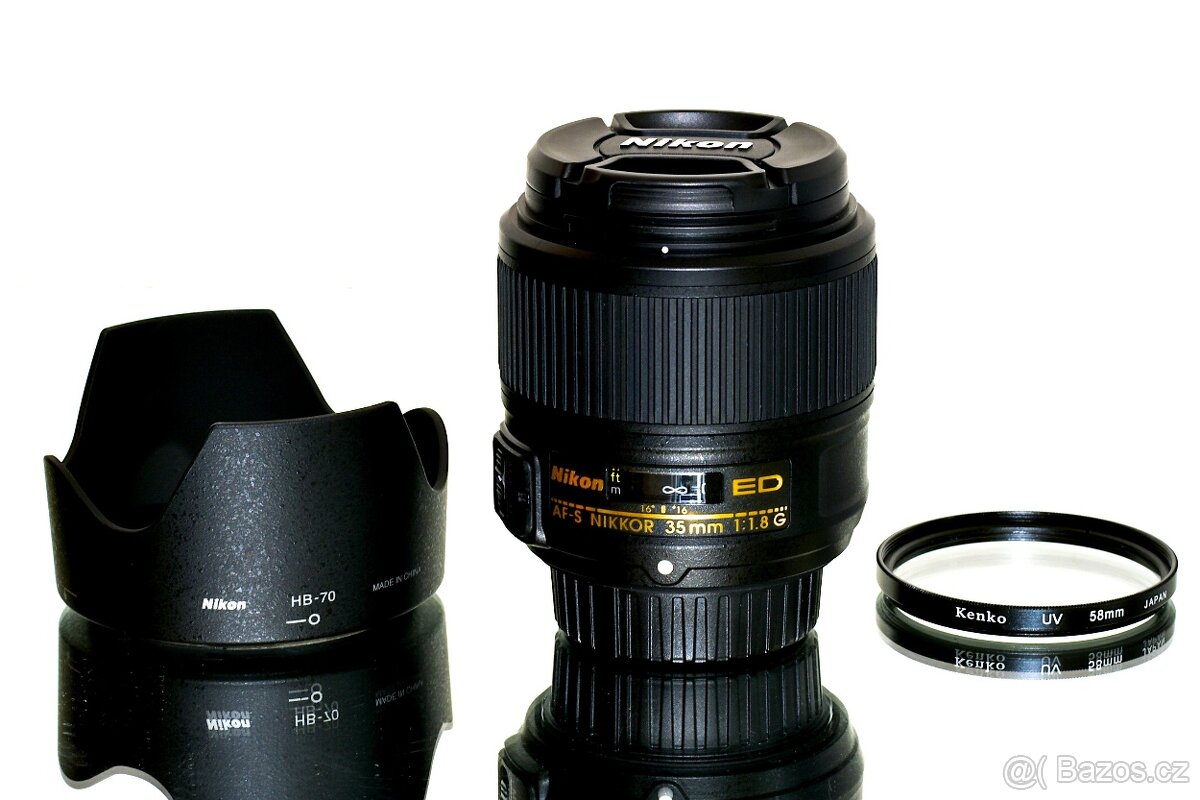 Nikon AF-S 35mm f/1,8 G ED FX NEPOUŽITÝ dědictví - 2