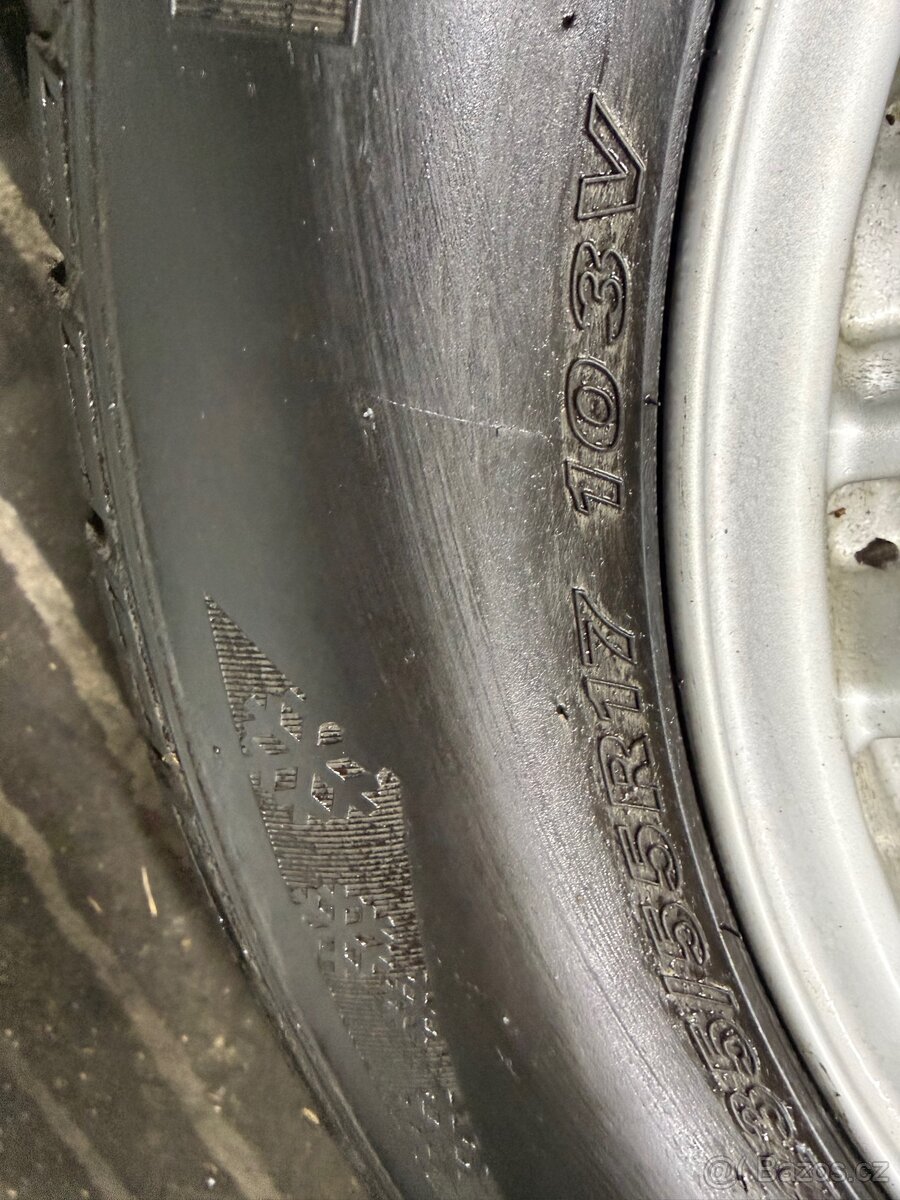 Zimní kola BMW X3 235/55 R17 5x120 ET39 - 2