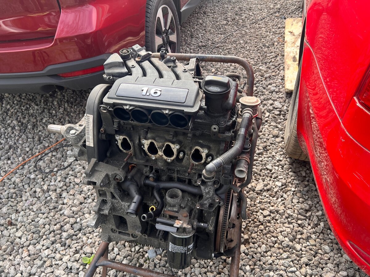 Motor Škoda Octavie 1.6 mpi 75 kw BSE win na foto - 2
