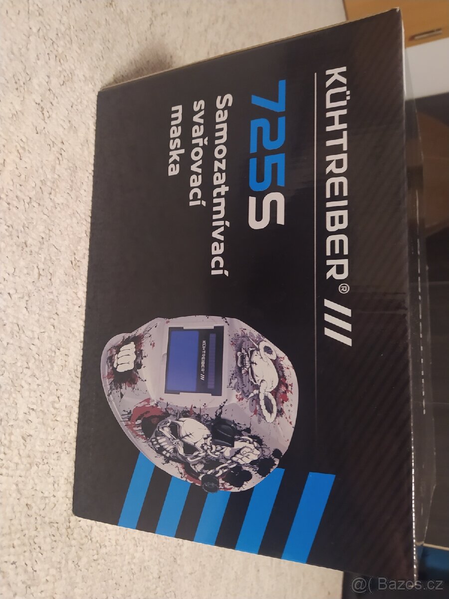 Svářečská kukla Kühtreiber 725S černá - nová - 2