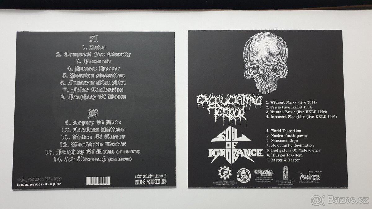 Excruciating Terror 2xLP - 2
