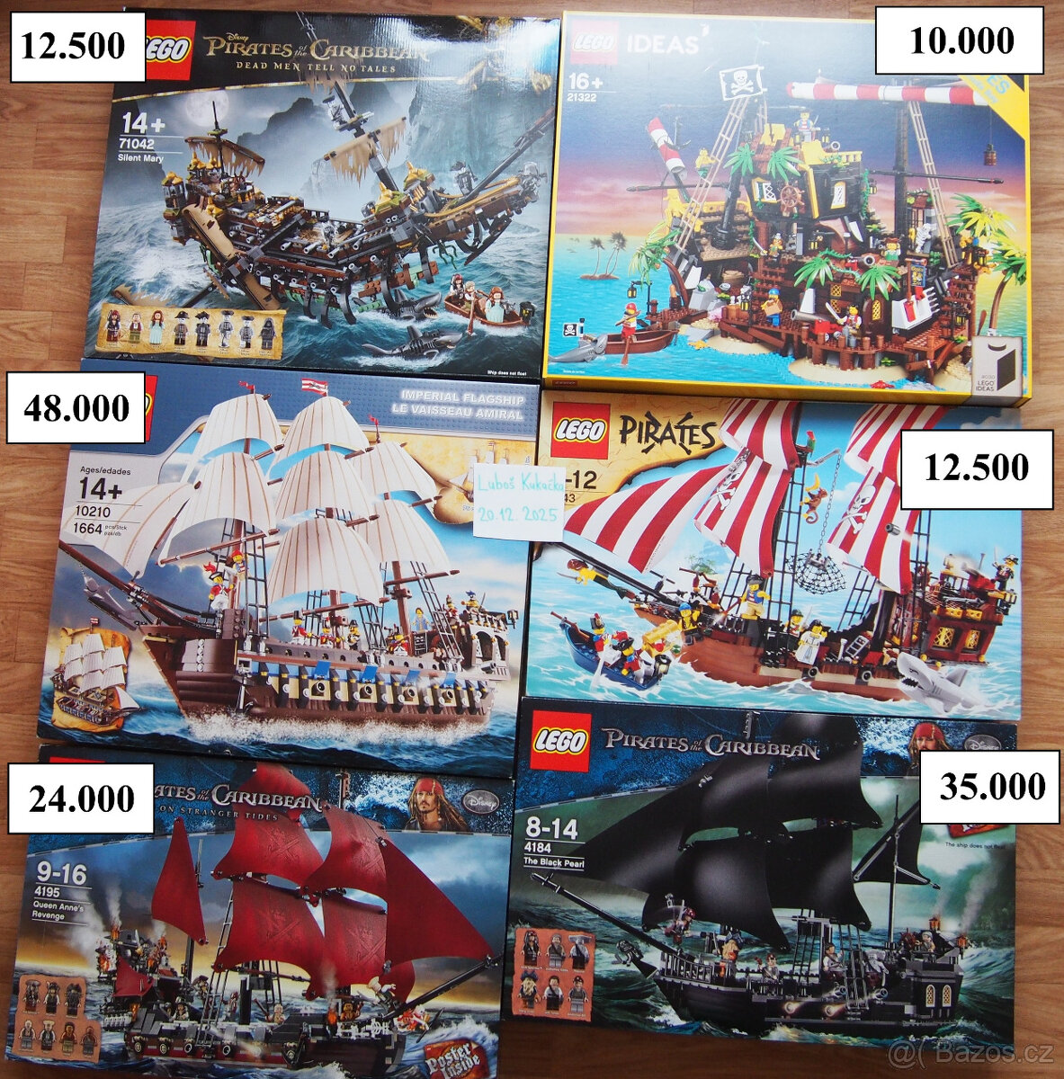 Prodám Lego Pirates/Castle MISB - 2