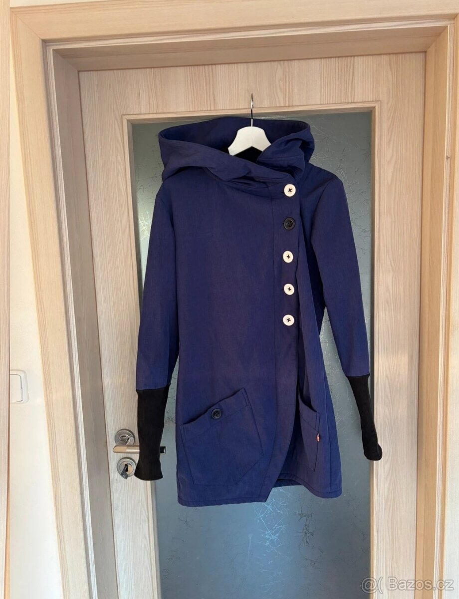 Fialový zateplený kabátek Atom Rat L - 2