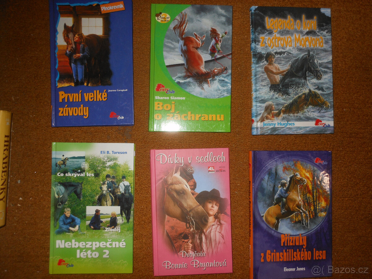 Knihy - koně, Pony club - 2