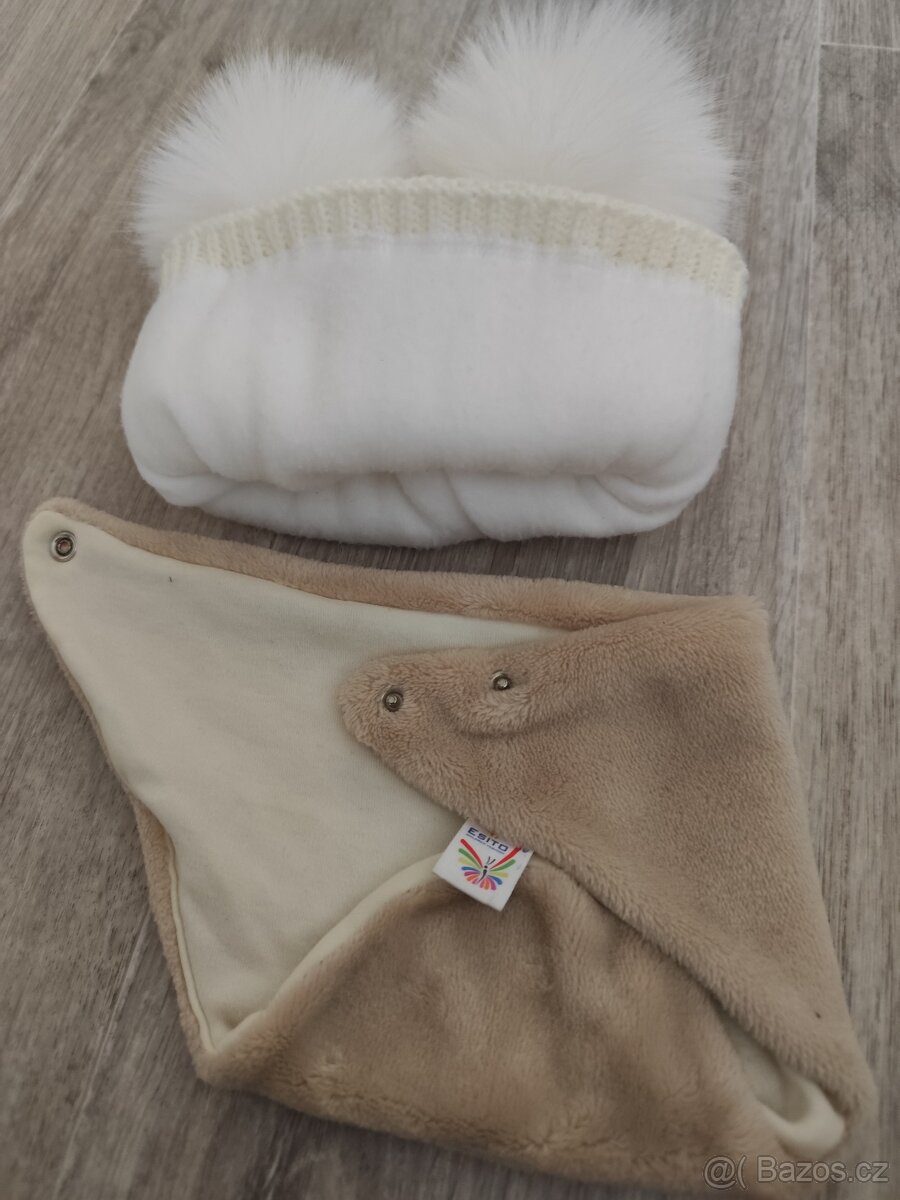 Nová zimní cepice 3-4 roky - 2