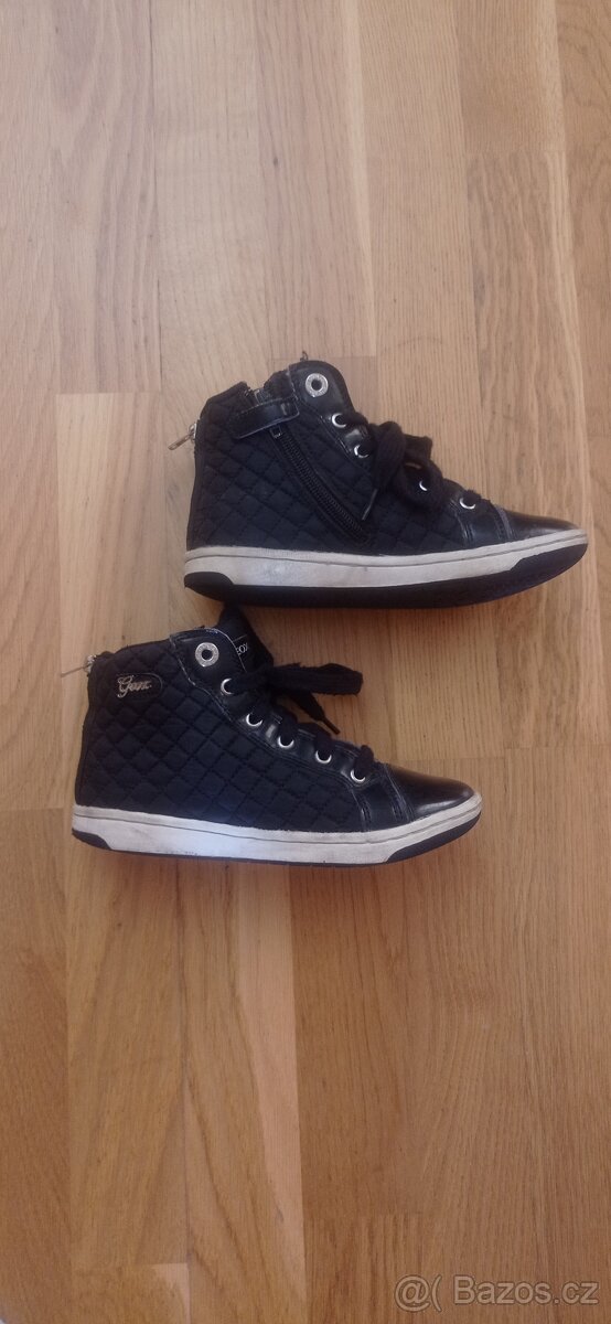 Geox kotníkové boty na zip - 2