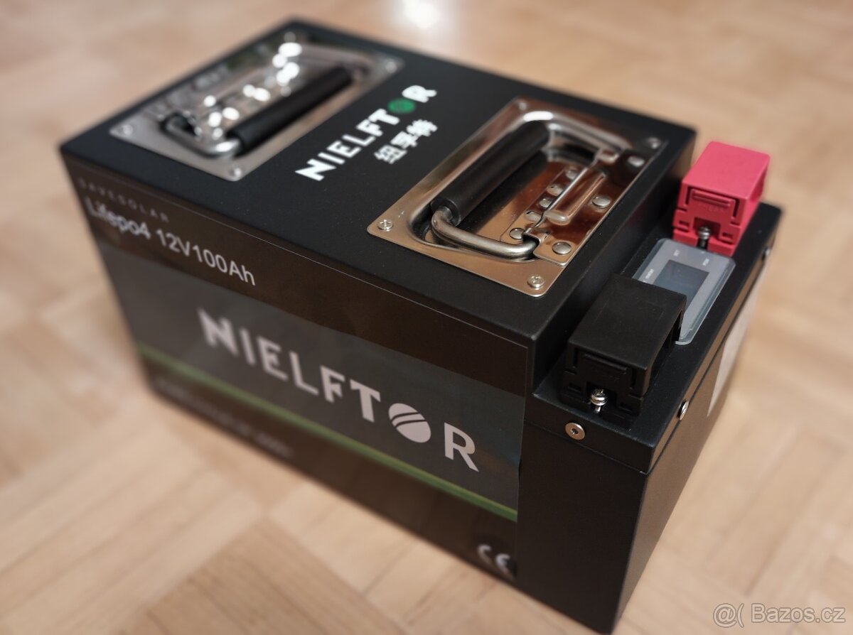 LiFePO4 baterie Nielftor100Ah - 12V, BMS - NOVÁ - 2