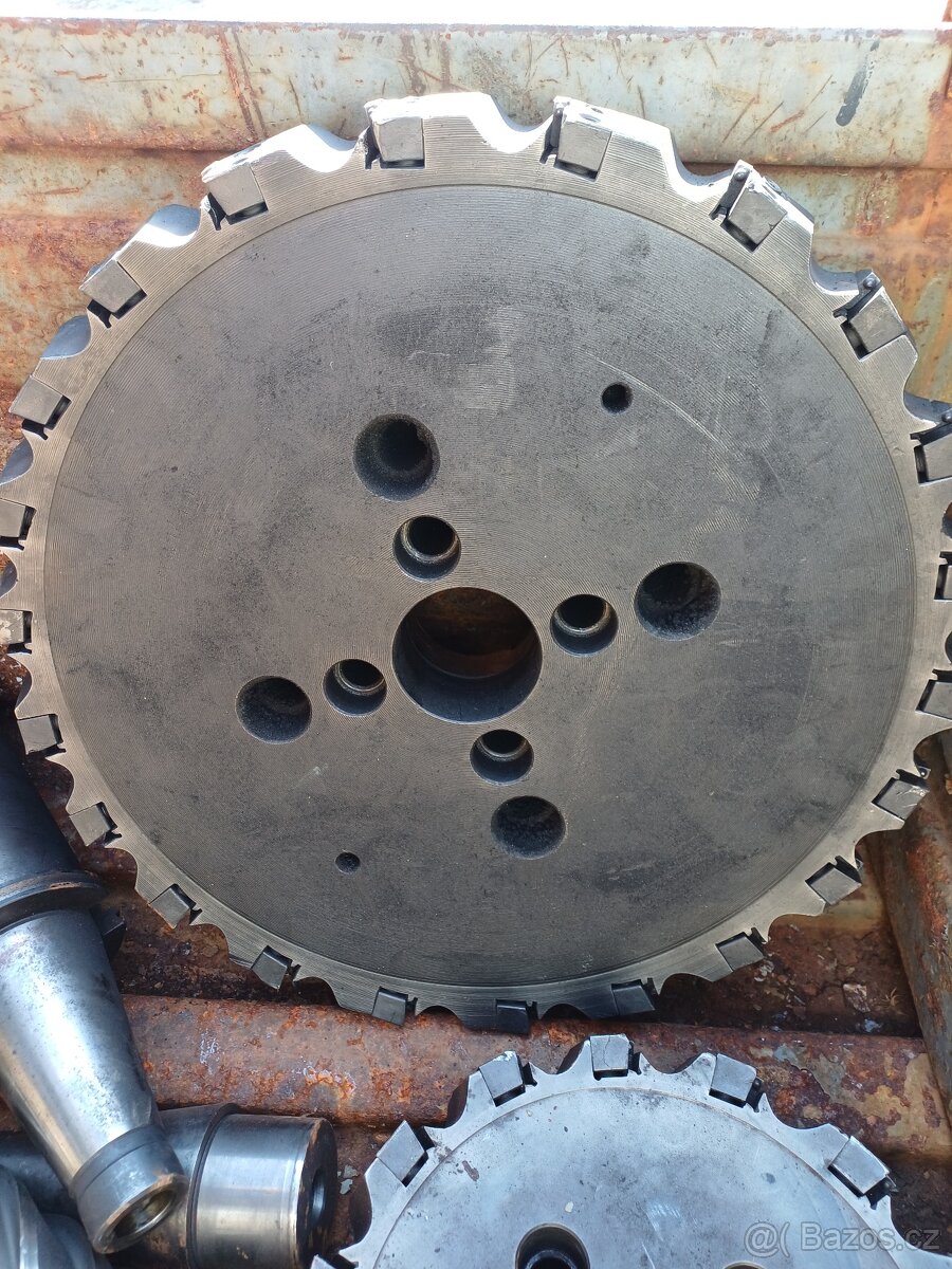 Frezy,frezovaci hlavy na výměnné platky - 2