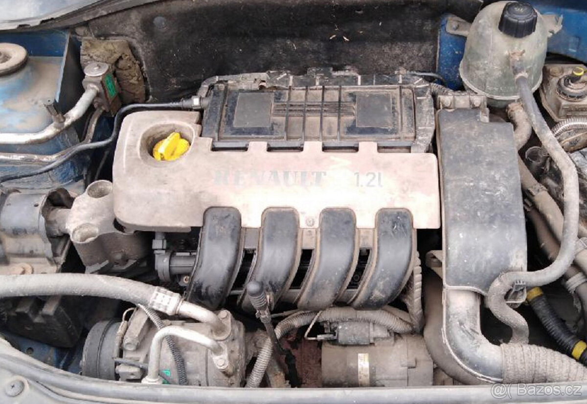 prodam dily na renault clio 1,2 55kw 16v - 2
