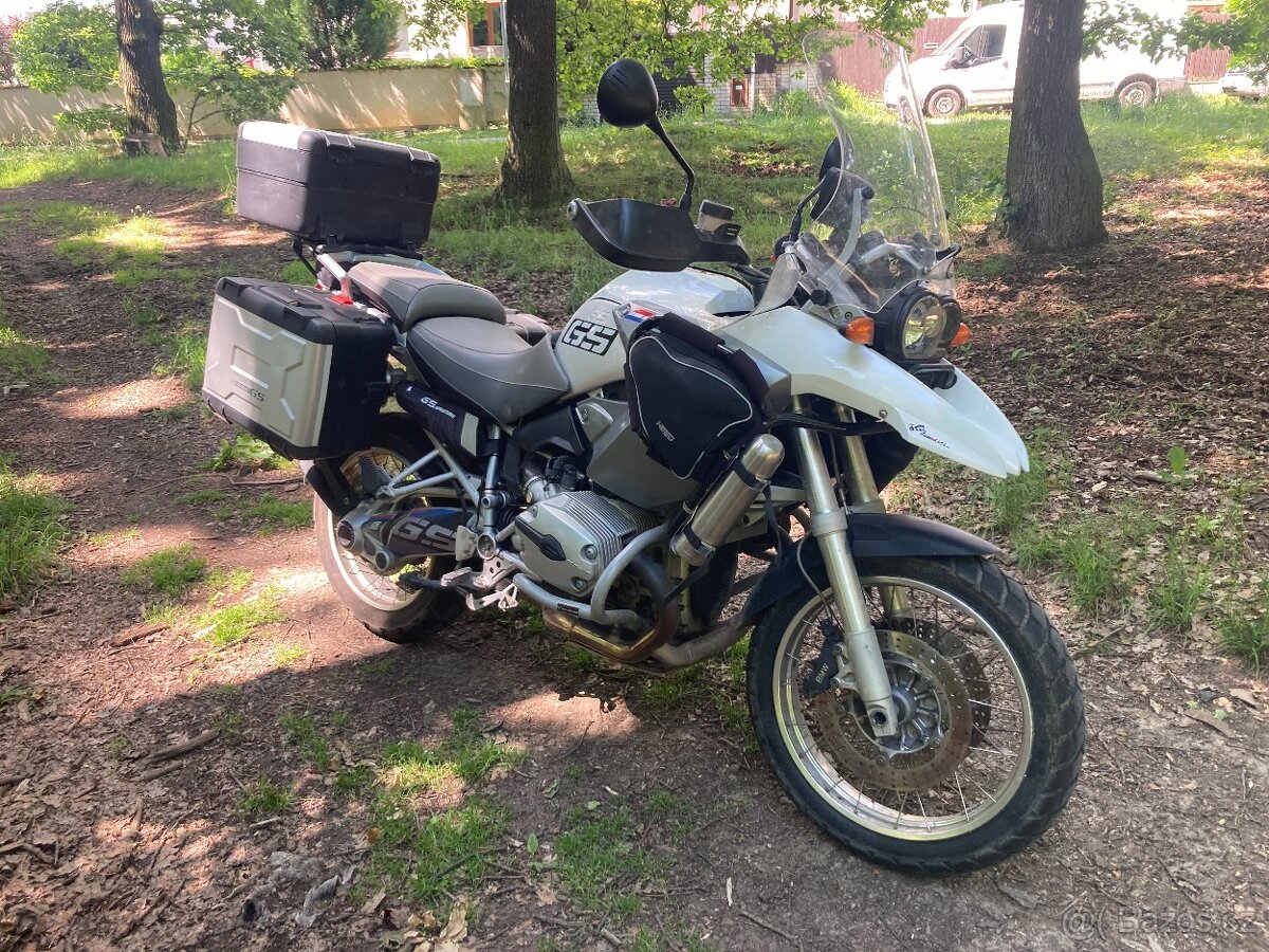 BMW R 1200 GS, cestovní enduro, nájezd jen 76tiABS, padáky,