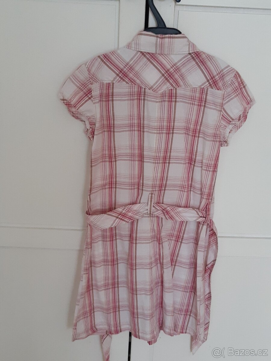 H&M košilové šaty-vel. 134 - 2