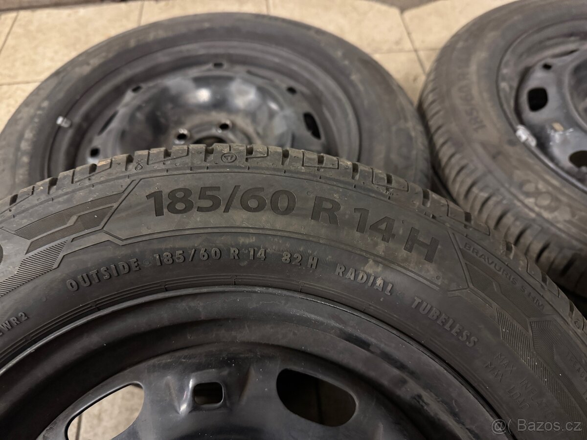 5x100r14 letni 185/60/14 - 2