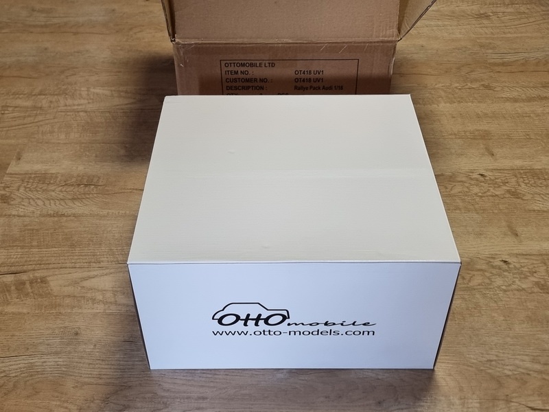 Set Rallye VW LT35 + Audi Quattro A2 1983 1:18 OttoMobile - 2