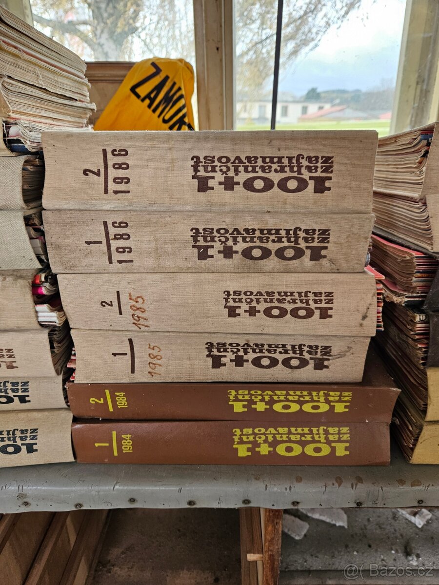 Časopisy 100+1 ročníky 1982-91 - 2