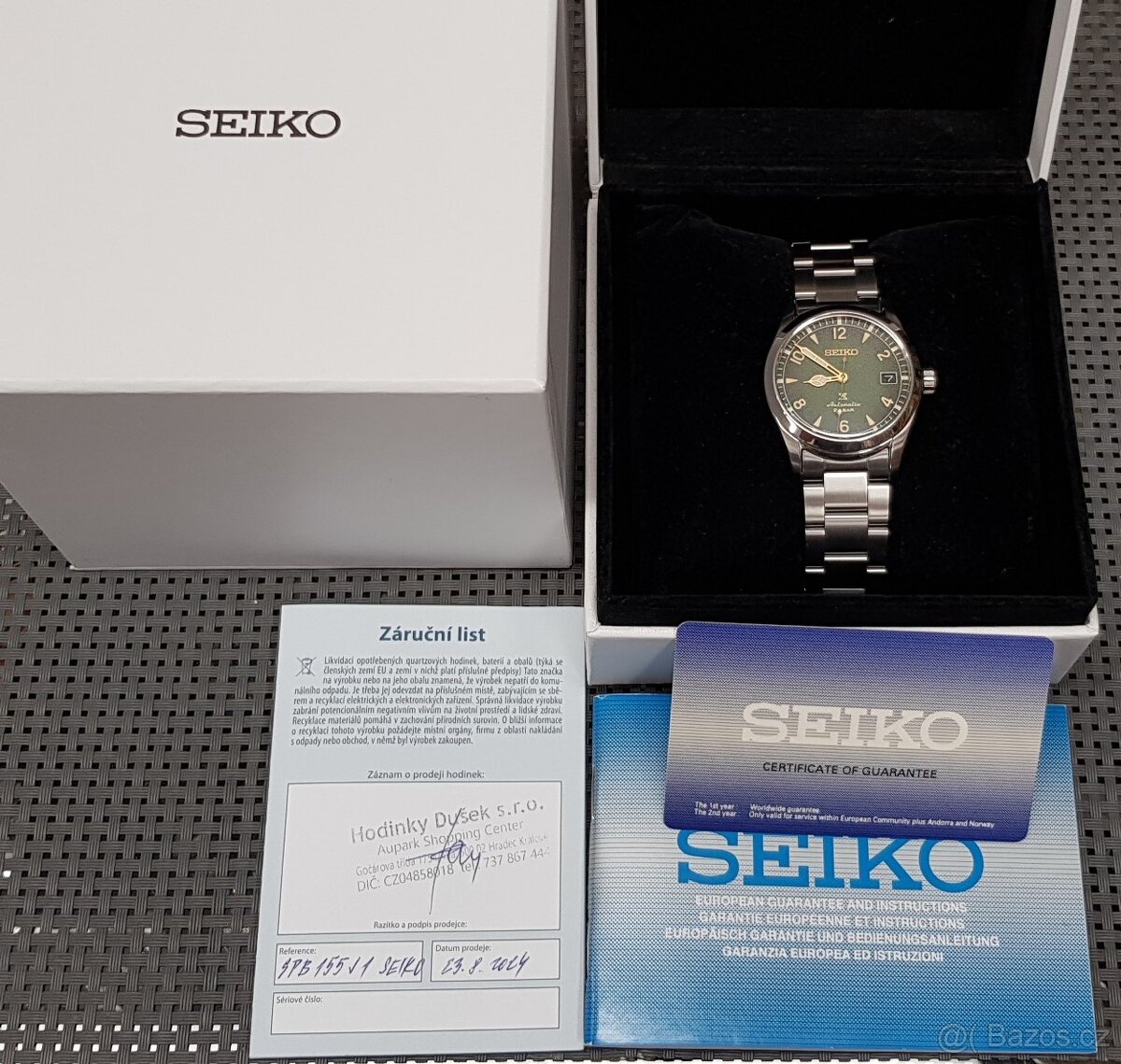 Hodinky Seiko Prospex Land Alpinist Automat, Záruka 8/2026 - 2