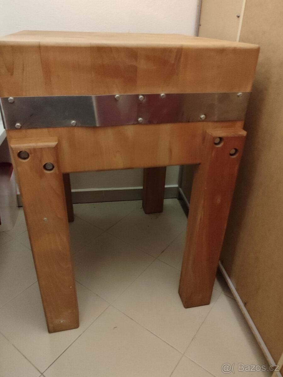 Řeznický špalek, nový, poctivý - 2