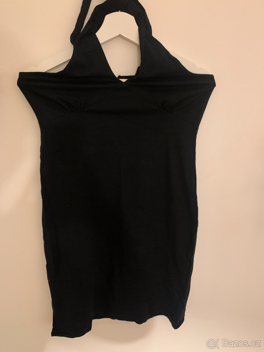 Dámské šaty černé na zavazování, vel. M, zn. Y.O.U. - 2