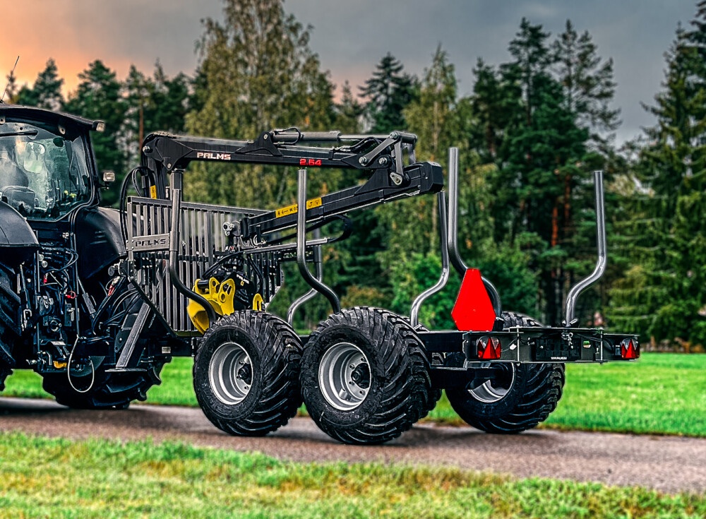 Prodám vyvážecí vlek PALMS s hydr.rukou PALMS - 2