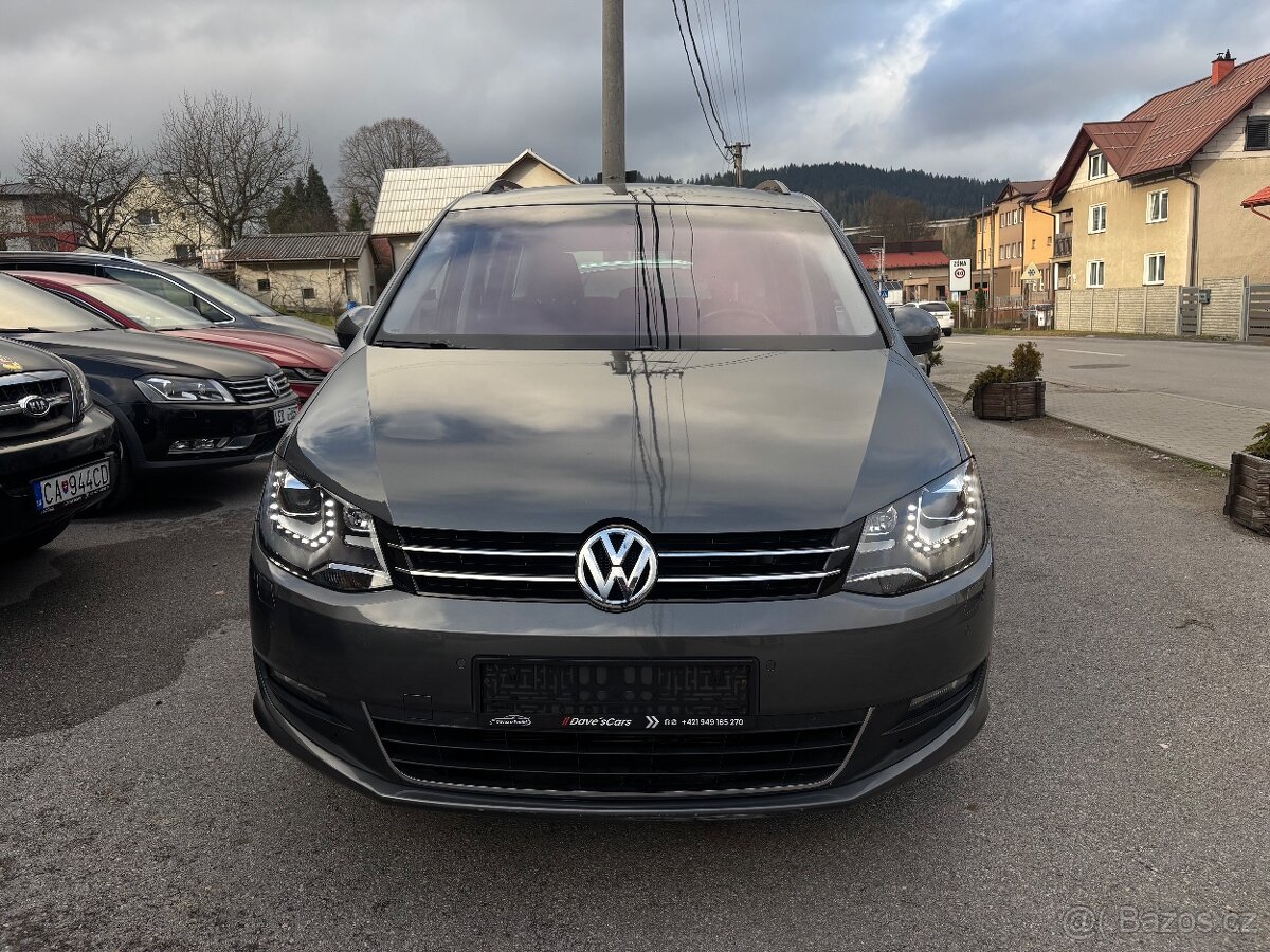 Volkswagen sharan 7 miest 4 motion bixenon navi tažne - 2