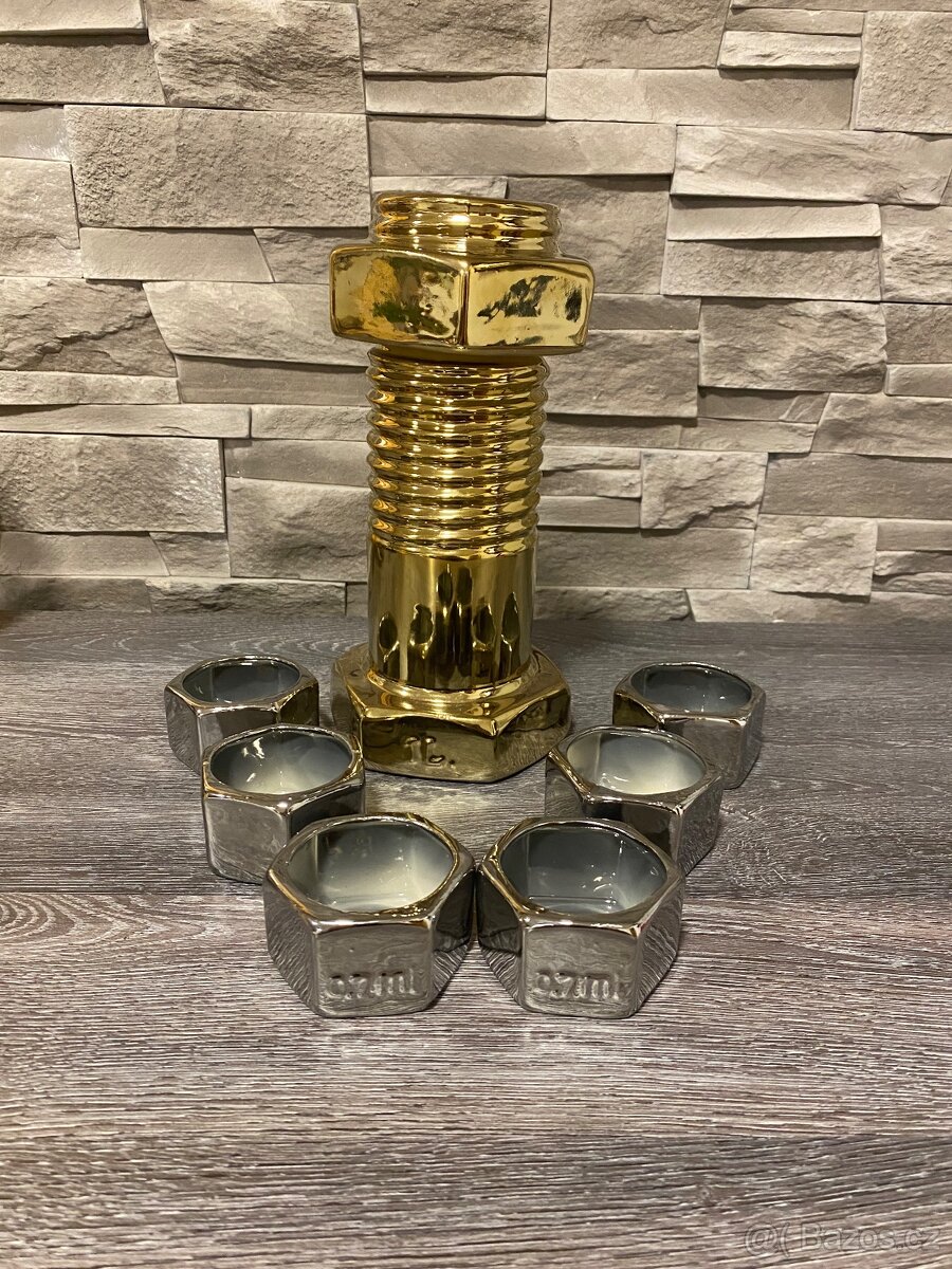 🛠️ KERAMICKÁ ZLATÁ SKRUTKA FĽAŚA DARĆEK 🛠️ - 2