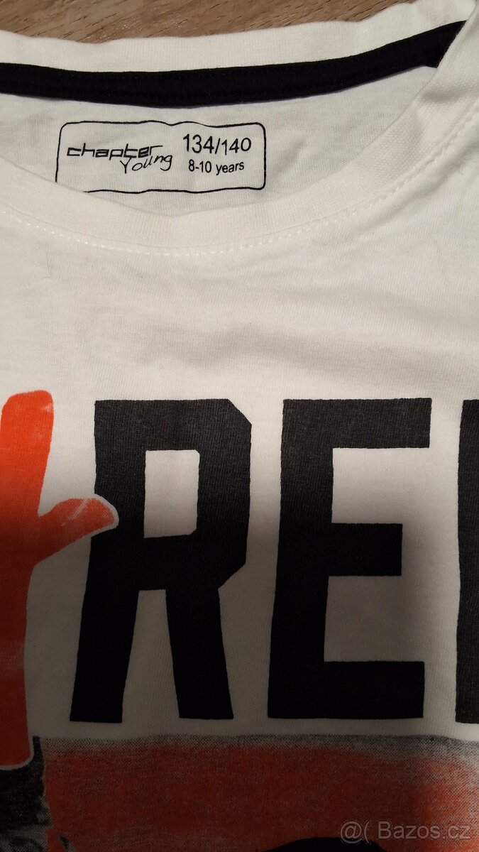 Chlapecké triko dlouhý rukáv vel.134/140 - 2