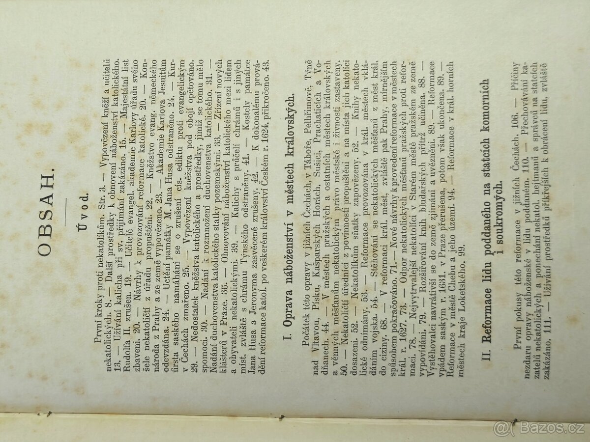 Reformace katolická Tomáš V. Bílek - 2