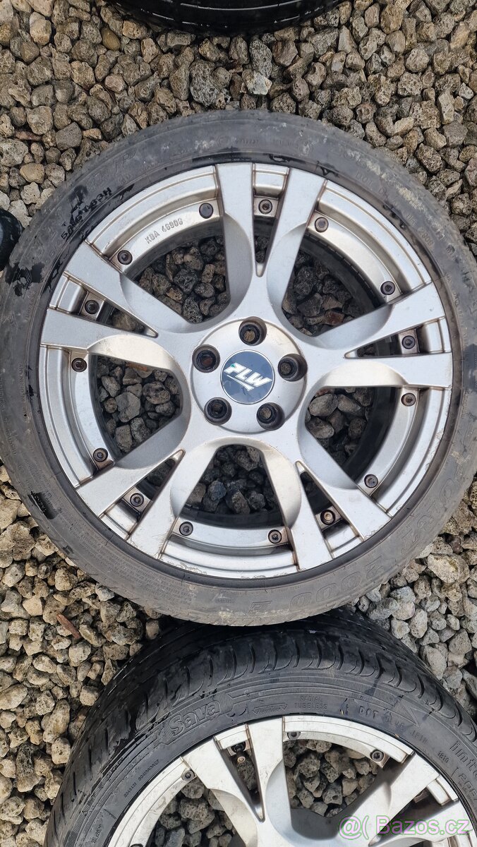 ALU hliníkové elektrony kola disky R16 PLW - 2