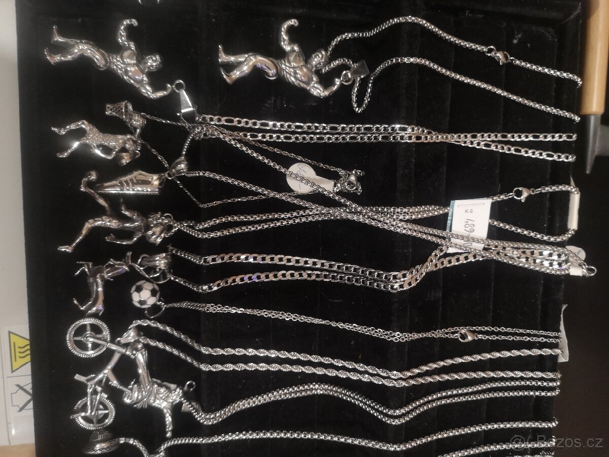 Šperky z chirurgické oceli - 2