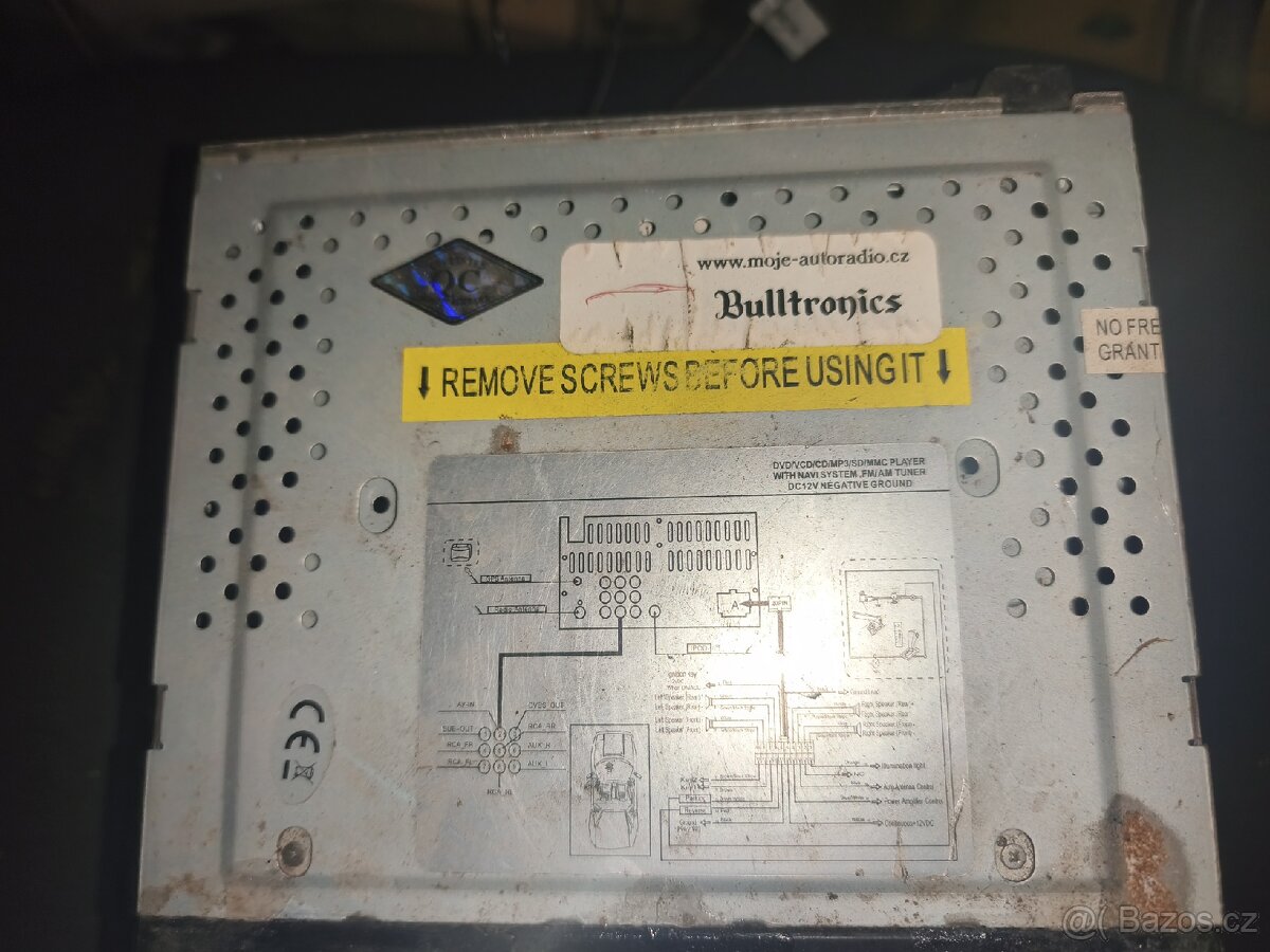 Škoda Fabia I 2DIN rádio od Bultronics - 2