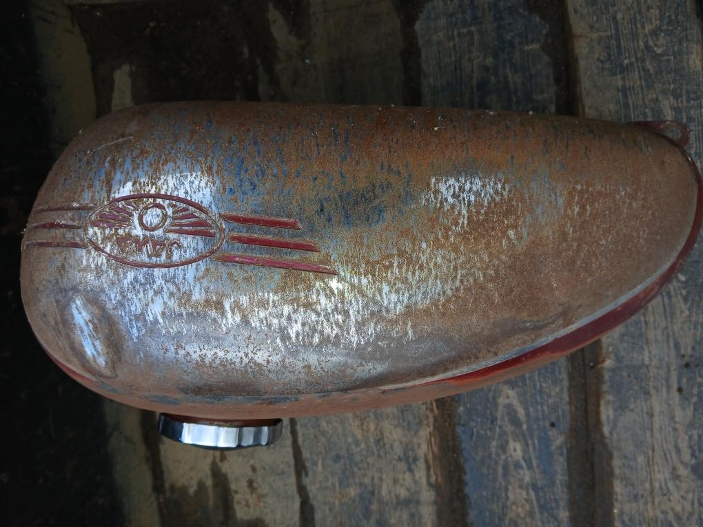 Nádrž jawa čz kývačka panelka - 2