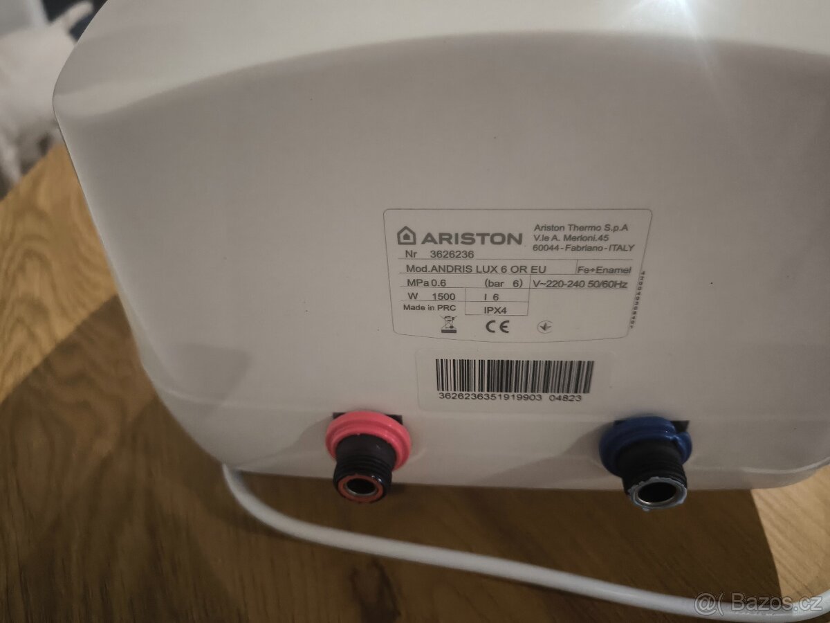 Zásobníkový elektrický ohřívač vody Ariston - 2