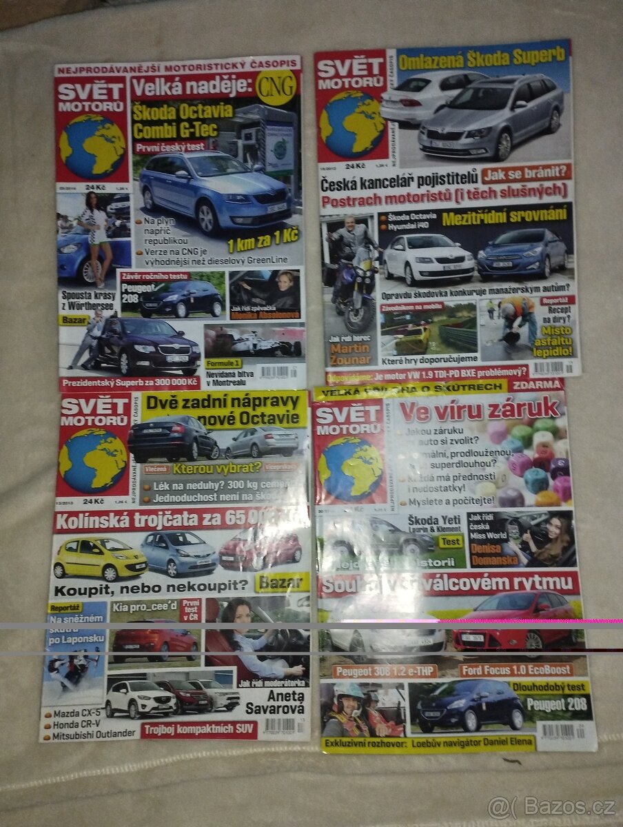 časopisy o autech - 2