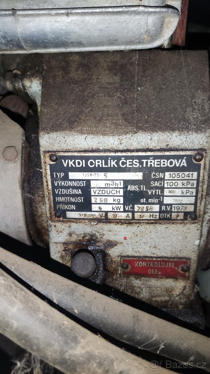 Kompresor orlík - 2