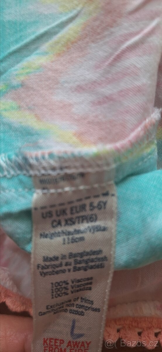 Dívčí oblečení, vel.116 - 2