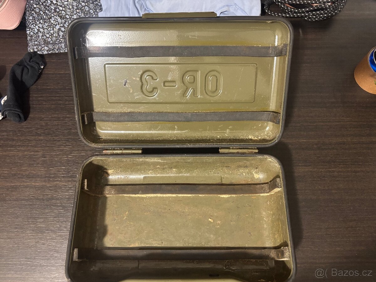 Vojenská kovová bedna OR-3 - 2