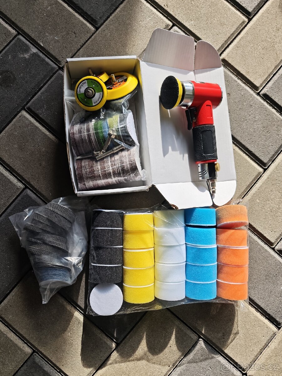 Excentrická pneu bruska s příslušenstvím - 2