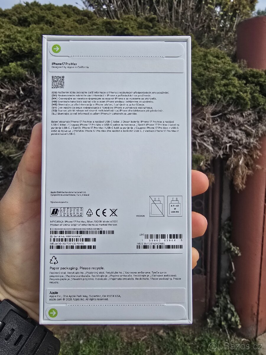 Iphone 17 pro max 512GB Silver - 2