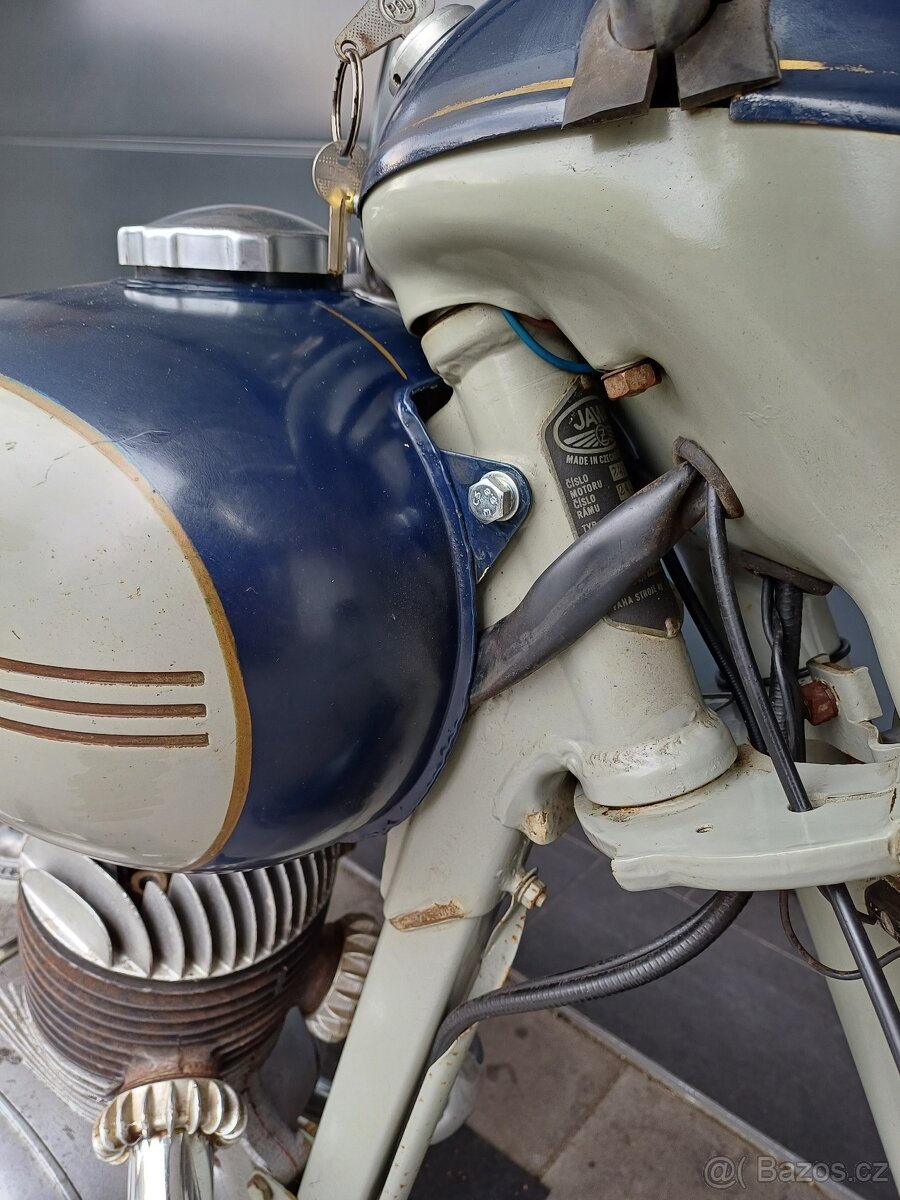 Jawa 250/353 kývačka s TP - 2