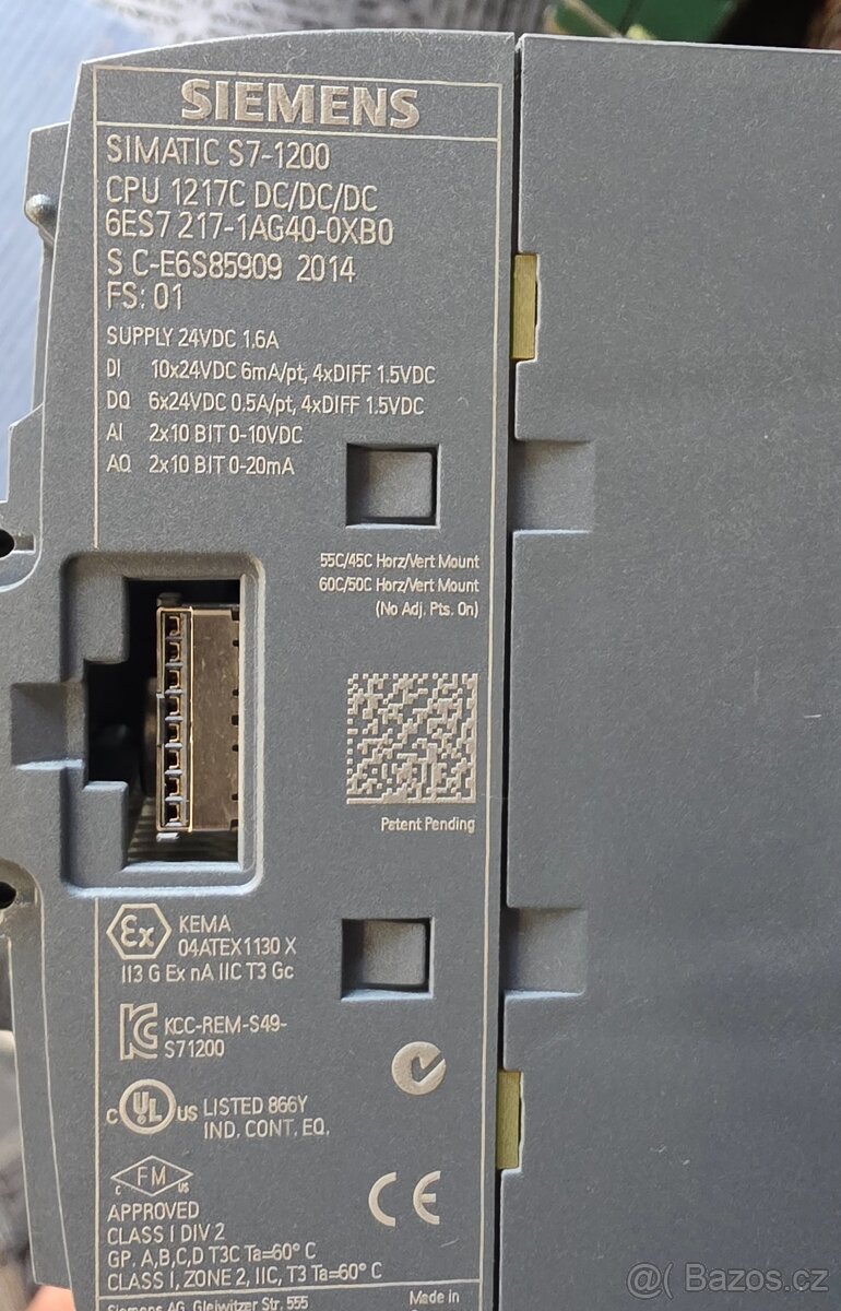 Simatic siemens S7-1200 s71217C - 2