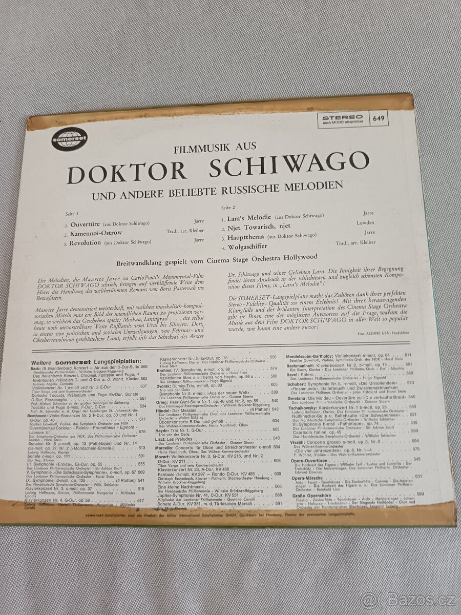 LP doktor Zivago - 2
