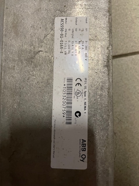 frekvenční měnič 400V/15A - 2