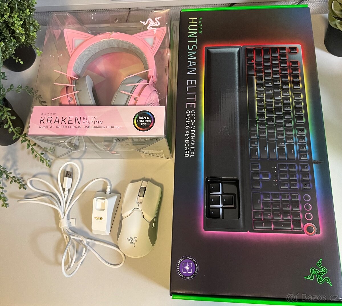 Razer set / nebo jednotlive (Huntsman Elite, mys, sluchátka) - 2