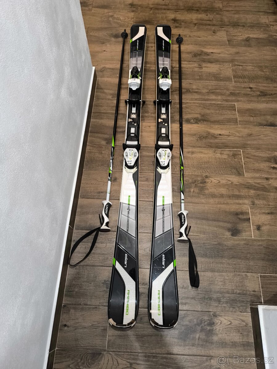 Lyže Elan Amphibio Top stav+hůlky, boty, vak. - 2