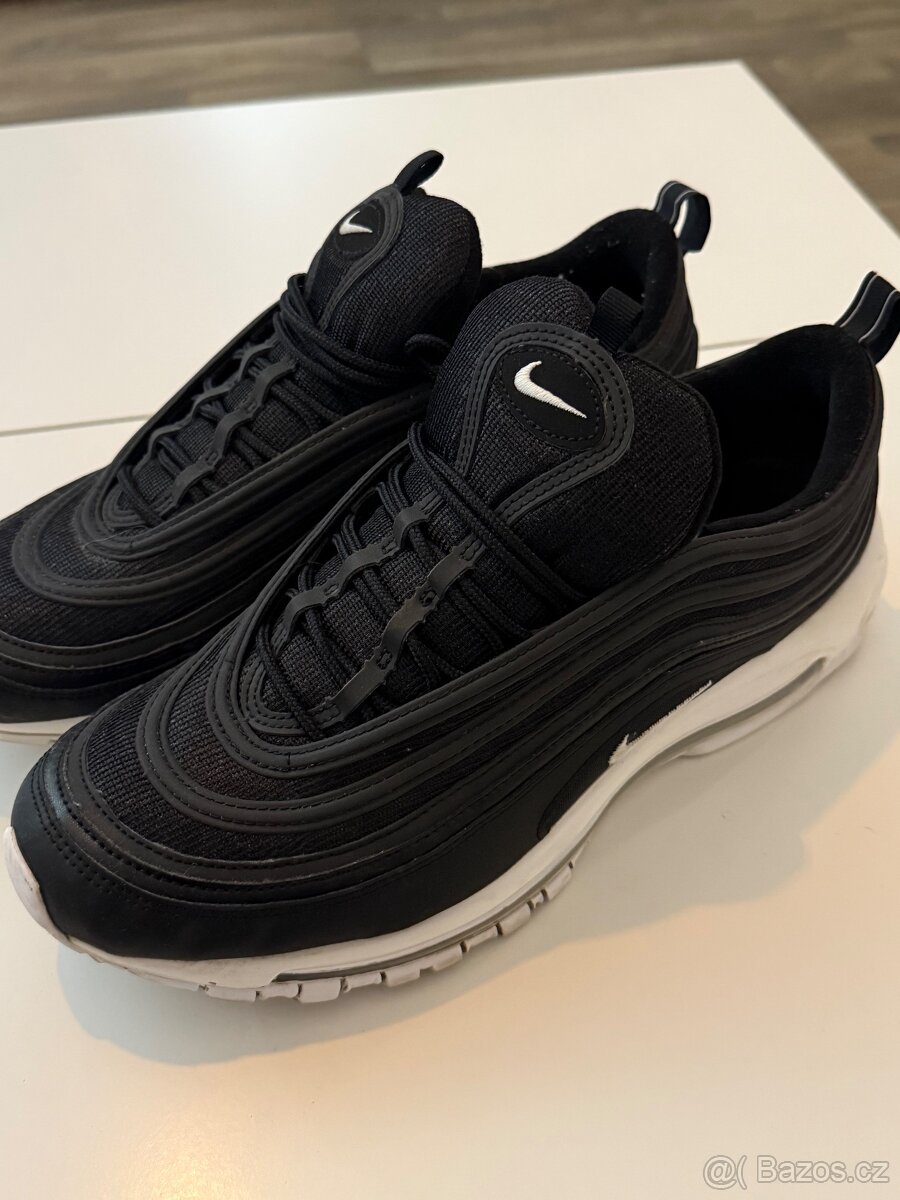 Nike Air max 97 Black s bílou podrážkou - 2