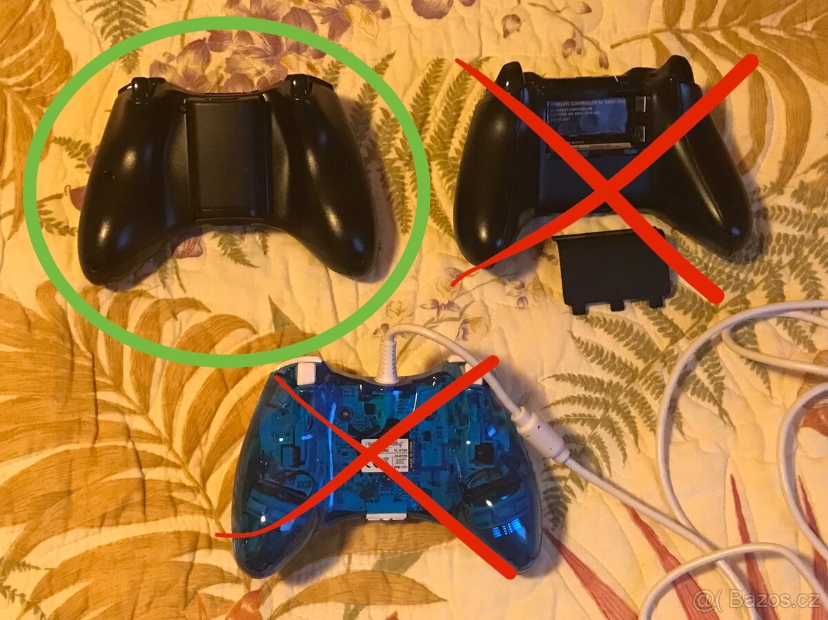 Ovladač pro XBOX 360 bezdrátový - 2